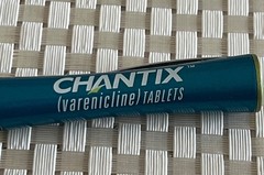 Drug Rep Pharmaceutical Memorabilia Metal CHANTIX Twist Pen