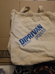 Vintage Diprivan Propofol Tote Bag Pharmaceutical Advertising DIP#4