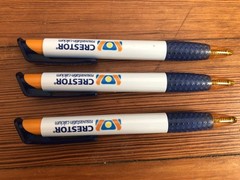 Crestor Rosuvastatin Calcium Lot of 3 Pens Tested New Drug Rep