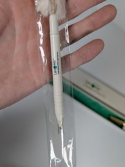 LEVEMIR Pharma Promo Long Feather Pen & Holder With Original Box New Vintage