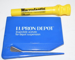 Pharmaceutical drug rep giveaways corkscrew and letter opener Urology