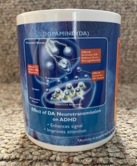 Vintage Adderall Pharmaceutical Mug Promotional Ad