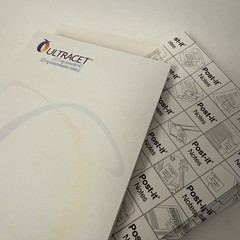 Vintage Pharma Ultracet Post-it 25 Page 4×6” Pads – Set of 10 (250 Total Sheets)