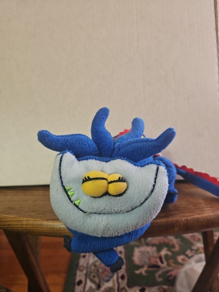 Protonix Gerd Gerdie Blue Dragon Monster Promo Plush Toy Hugger 7 Inch