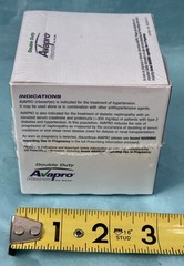 AVAPRO Drug Rep Pharmaceutical Collectible Memo Paper Note Pad SEALED