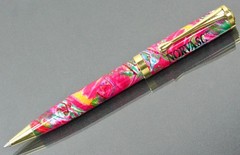 Beautiful, Colorful Norvasc Metal PEN Drug Rep Pharmaceutical Promo Advertising