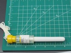 Rare Hepatitis Vaccine Lanyard PEN Vial Shaped Cap Drug Rep Pharmaceutical Promo