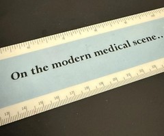 Vintage 1965 Keflin Plastic Ruler Eli Lilly Pharmaceutical Promo Advertising