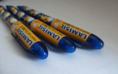 Lamisil Pharmaceutical Promo Pens – Medium Weight Plastic – Lot of 3 – Untested