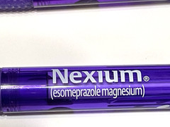 Pharmaceutical Drug Rep Vintage Ink Pens Nexium Collectible Translucent Purple