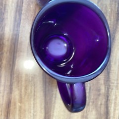 2 Nexium Purple Acrylic Coffee Cup Mugs Transparent Rep Pharmaceutical Promo