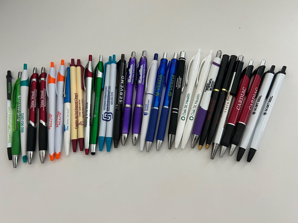 31 Lot Promo PENS Healthcare,Medical Service, Aging,Senior Living,Funeral,Health