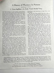 A HISTORY OF PHARMACY IN PICTURES 1954 PRINT#7 Great Gift For Doctor 22″×18″
