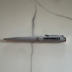CARDURA Heavy Metal Medical Drug Rep Pharmaceutical Pen Collectible Advertising