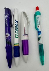 4 PEN Drug Rep Pharmaceutical Promo Advertising, Flomax, Vitas, Benicar