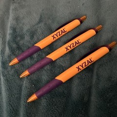 Lot of 3 very nice XYZAL DRUG REP PENS! NEW !