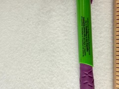 AVALIDE Drug Rep Ink PEN Collectible Pharmaceutical Advertising Purple Green