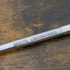 VTG Pharma Advertising Pens Lot 3 Bristol Labs Drug Rep Promo Collectible