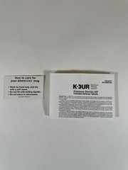 Rare Vintage 1992 Key Pharmaceuticals K-Dur 20 Potassium Replenishment Mug NEW