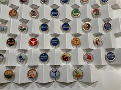 Rare Celgene 2013 National Sales Meeting District Pin Set – 50+ Pins Display