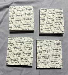 PHARMACEUTICAL DRUG REP NOTE PADS (4) PRILOSEC OTC 2.75″X2.75″ STICKY NOTES