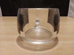 Vintage Vanceril Inhaler Drug Rep Advetising Promotional Clear Plastic Mug