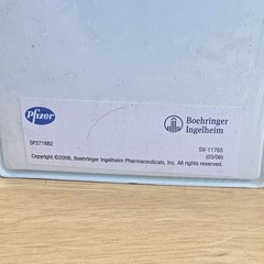 Spiriva HandiHaler Sticky Notes Cube NOS Sealed Promo Pad Pfizer 2006
