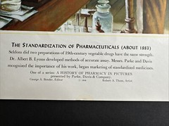 A HISTORY OF PHARMACY IN PICTURES 1954 PRINT# 21 Great Gift For Doctor 22″×18″