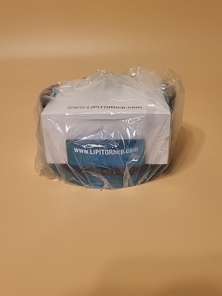 Lipitor Paper Pad Holder 2.5″ Drug Rep Pharmaceuticals Collectible