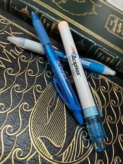 2 Pharmaceutical Drug Rep Pens plus penlight From 1990s! Write!!