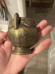 Vintage 1979 Shering RX Mortar & Pestle Honoring Pharmacy Fraternities