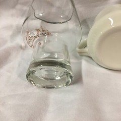 DOCTOR PHARMACIST Apothecary CADUCEUS RX GOLD RIM Coffee Cup and Glass Set