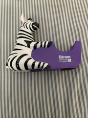 Vintage Pharma Rep Zebra Desk Tape Dispenser Promotional No Box Mint Pet Free!!