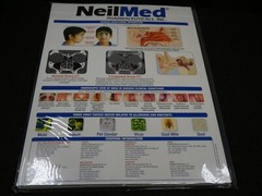 Lot of NeilMed Promotional Literature Material Post It Notes Brochures Poster