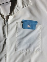 *HTF* Vtg 1970’s Drug Rep Promo SK&F Pharmaceutical Used Pocket Protector *VG*