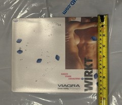 VERY RARE Early Pfizer Viagra Gel Mousepad With Floating Blue Pills Zurich
