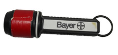 Pharmaceutical Drug Rep Bayer Mini Keychain Flash Light Tested Works