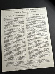 A HISTORY OF PHARMACY IN PICTURES 1954 PRINT#20 Great Gift For Doctor 22″×18″