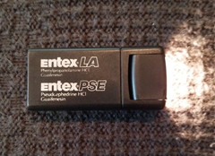 Pharmaceutical Drug Rep Promo Rare Vintage Entex LA and Entex PSE Flashlight
