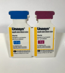 Unasyn IM/IV Ampicillin Sodium/Sulbactam Sodium White Plastic Clipboard 13.5″x9″