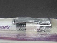 Exquisite Faslodex Heavy Metal PEN Drug Rep Pharmaceutical Promo SEALED on Card