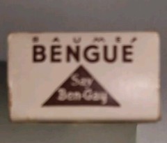 Vintage Baume Bengue „Ben-Gay“ Tube in Original Box With Paperwork 1930s