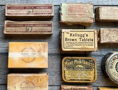 Apothecary Pharmaceutical Medicine Bottles & Misc Never Open (Lot of 28) New