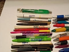 Vintage Pharmaceutical Ballpoint Pens Drug Rep Promo Lot of 68