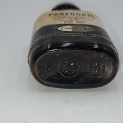 MORPHINE Bottle VINTAGE PAREGORIC U.S. bottle EMPTY medicine glass