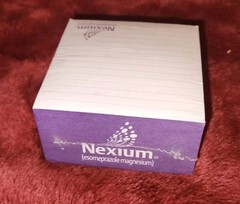 VTG New Sealed Nexium Post-It Note Pad Doctor Swag Drug Rp