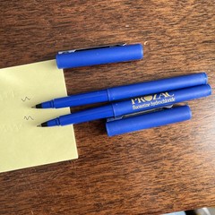 Lot of 2 PROZAC Medical Drug Rep Pharmaceutical Pens Bic Working Advertising
