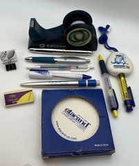 Lot of Pharmaceutical Drug Rep Marketing Office Supplies Collectibles Vintage