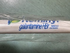 REMINYL PEN w/Lanyard: White/Blue – Plastic -Pharmaceutical Promo NEW