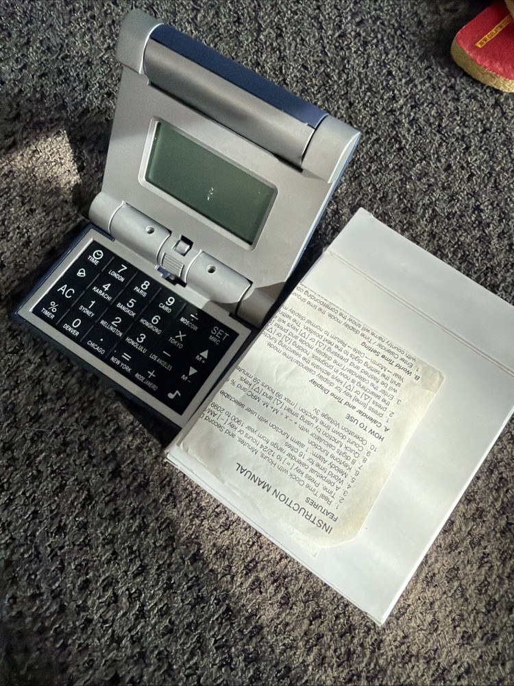 RARE Sonata Zaleplon Drug Rep Promo Calculator Needs New Batteries New In Box